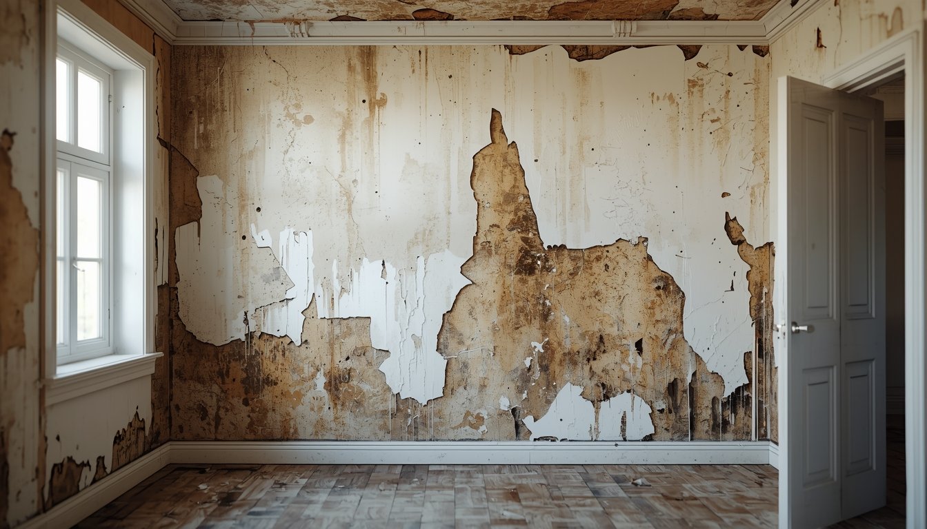 bathroom floor inspection for water leak