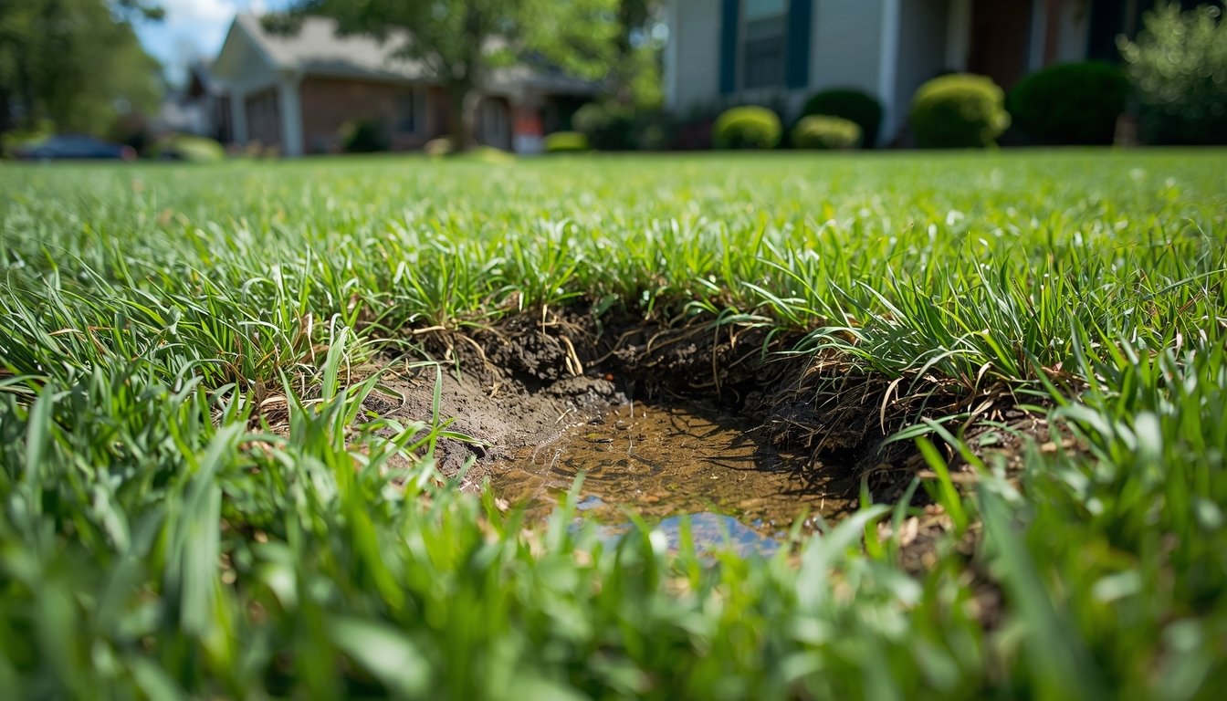 leak detector failing to detect deep pipe leak